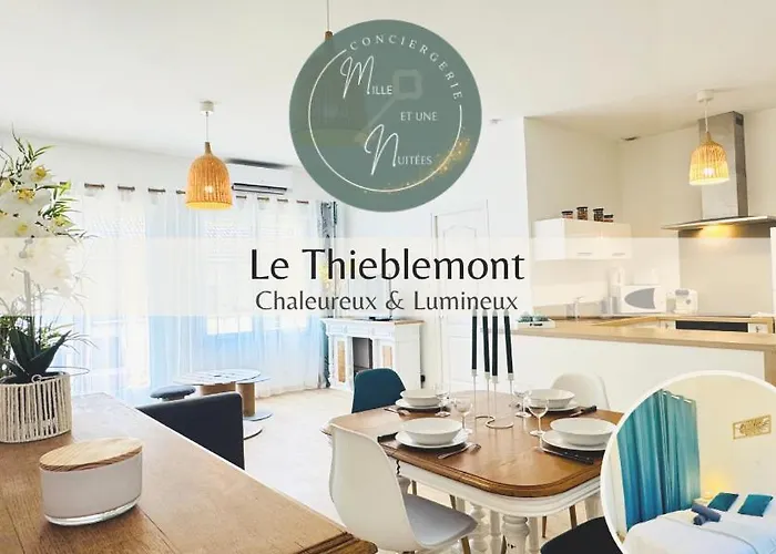 Le Thieblemont - Climatisation - Wifi & Lave Linge Appartement La Chapelle-Saint-Luc foto